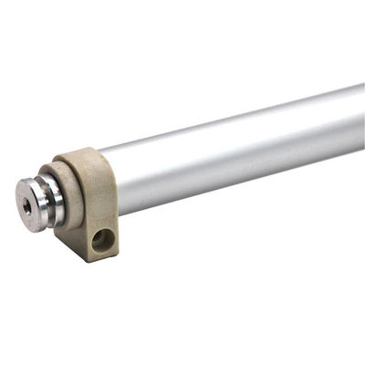Fechador de porta de vidro automático pneumático de auto-fechamento de prata para porta deslizante 30-80kg