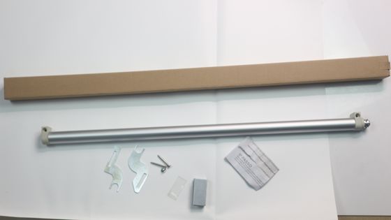 Fechador de porta de vidro automático pneumático de auto-fechamento de prata para porta deslizante 30-80kg