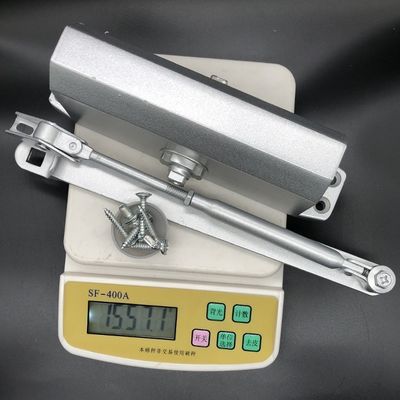 Fechador de porta de incêndio de braço deslizante para fechadura Max Peso da porta 65-85kg Finish Spray-Paint Silver