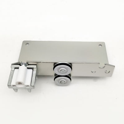 8.5cm*11cm Sliver Soft Close Sliding Wardrobe Door Rollers para fácil instalação