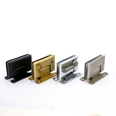Top Performance 90 Graus Brass Duche Porta de Vidro Povit Cercas para fixado 8-12mm vidro