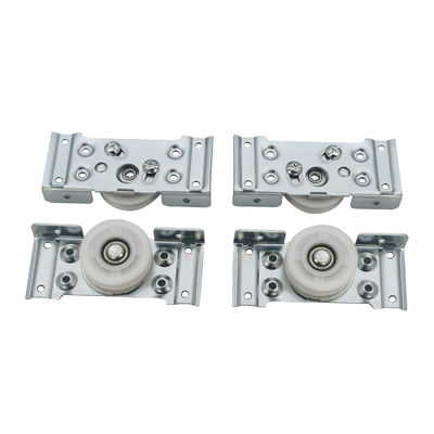 Ferro e Nylon Rodas de Rodas para Portas Deslizantes 8.5cm*11cm