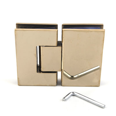 Modern Design Rosa Dourado Bacia de Chuveiro para Bifold Glass Ducha Porta Cerniere Box Doccia