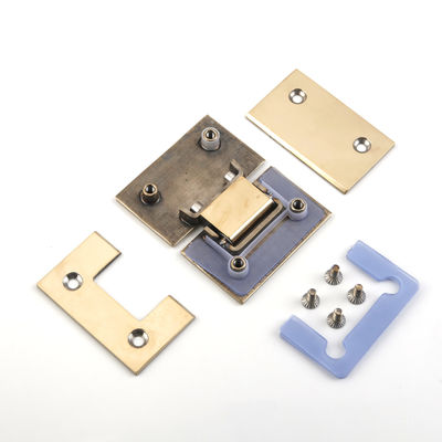 Modern Design Rosa Dourado Bacia de Chuveiro para Bifold Glass Ducha Porta Cerniere Box Doccia