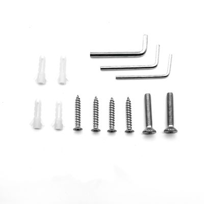 Espelho acabamento porta deslizante de vidro Kit de hardware para chuveiro porta de celeiro Puerta de Ducha