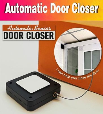 Fechador automático de portas com força de bloqueio 100-800 e material de aço inoxidável ABS