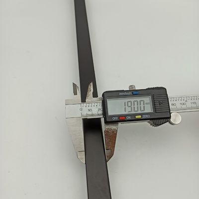 Bom design de aço inoxidável304 Porta puxar alça para banheiro portas de vidro em preto Matt