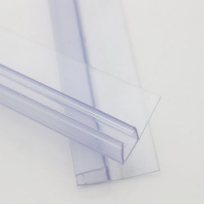 Faixa de vedação da porta do chuveiro de vidro temperado sem enquadramento de 6-12 mm com vedações de PVC impermeáveis