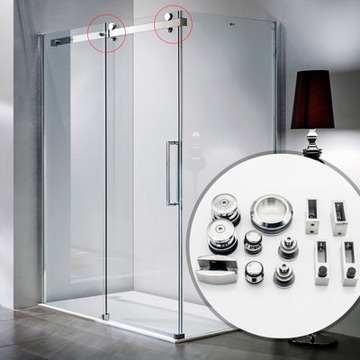 Melhore a decoração do seu banheiro com o nosso Kit de ferramentas de porta de chuveiro de vidro sem moldura