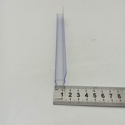 6-12mm vidro compatível com 180 graus PVC borracha H canal fundo de vidro chuveiro vedação porta tira