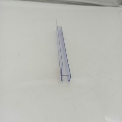 6-12mm vidro compatível com 180 graus PVC borracha H canal fundo de vidro chuveiro vedação porta tira