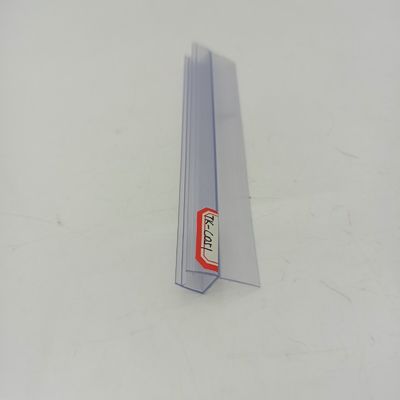 6-12mm vidro compatível com 180 graus PVC borracha H canal fundo de vidro chuveiro vedação porta tira