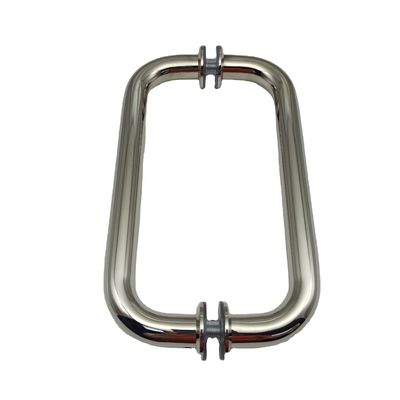 Amostra 1-3 dias úteis Manobra de porta de vidro de aço inoxidável 304 para porta deslizante de vidro