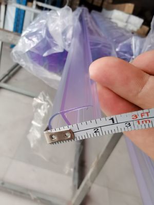 Elevador longo 6-12mm Acessórios de banheiro limpos Duche Porta de vidro impermeável Meteorologia PVC vedação de tira