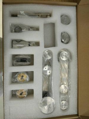 Modern Design Round Tray Sliding Barn Door Hardware Kit para sistema de trilhos pendurados duplos