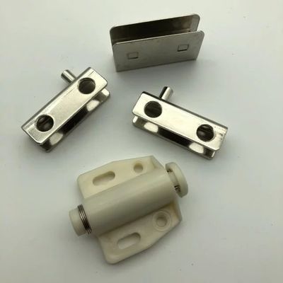Conjunto de dobradiças de porta de vidro de funcionamento suave com fecho de captura magnética PSS/SSS