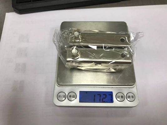 Conjunto de dobradiças de porta de vidro de funcionamento suave com fecho de captura magnética PSS/SSS