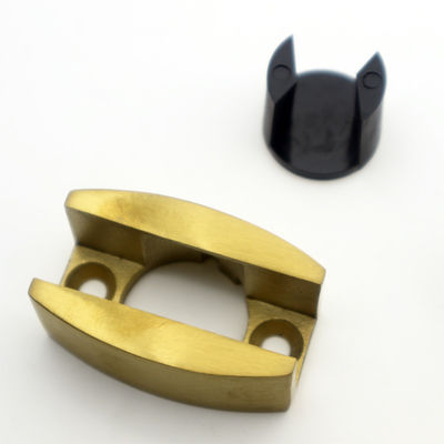 Sistema de porta deslizante sem quadro anti-brass para acabamento de vidro seguro de 8-12 mm de espessura