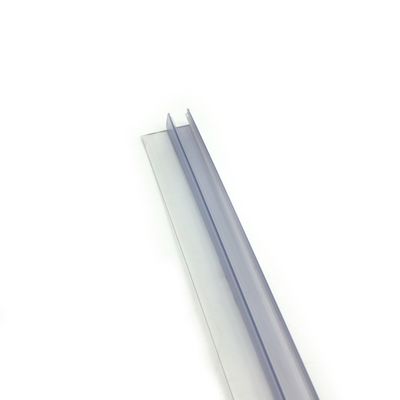 8-12mm PVC impermeável de borracha vidro de chuveiro porta de vedação tira para comprimento normal 2200/2400mm