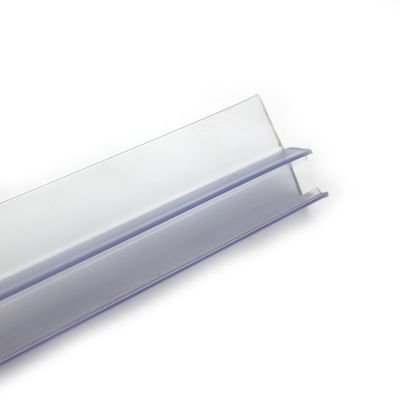 8-12mm PVC impermeável de borracha vidro de chuveiro porta de vedação tira para comprimento normal 2200/2400mm