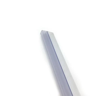 8-12mm PVC impermeável de borracha vidro de chuveiro porta de vedação tira para comprimento normal 2200/2400mm