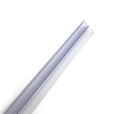 8-12mm PVC impermeável de borracha vidro de chuveiro porta de vedação tira para comprimento normal 2200/2400mm