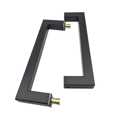 Modern 8 polegadas 200mm H porta de chuveiro manobra para porta de vidro em SS304 acabamento polaco