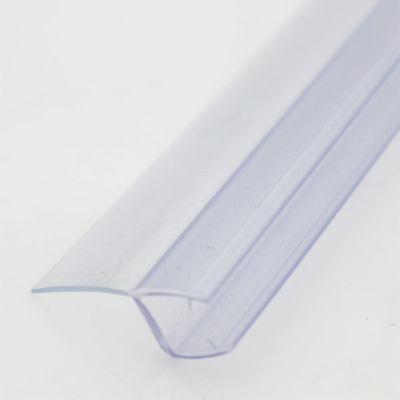 Transparente 8-12 mm Faixa de vedação da porta do chuveiro PVC coextrudado ambiental para impermeabilização