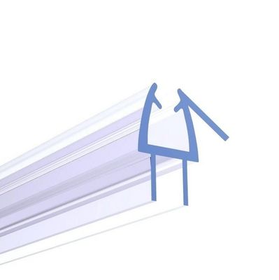 Design moderno 8-12mm PVC transparente selos de água tira para tela de chuveiro Função de elevação longa