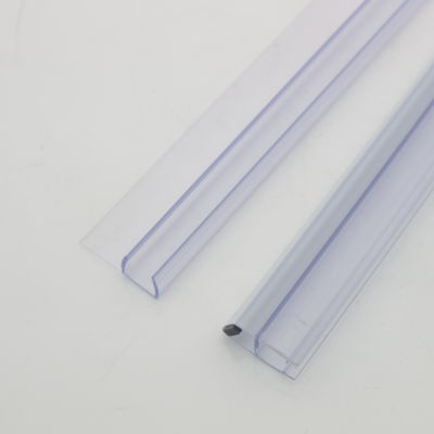 Design moderno 8-12mm PVC transparente selos de água tira para tela de chuveiro Função de elevação longa