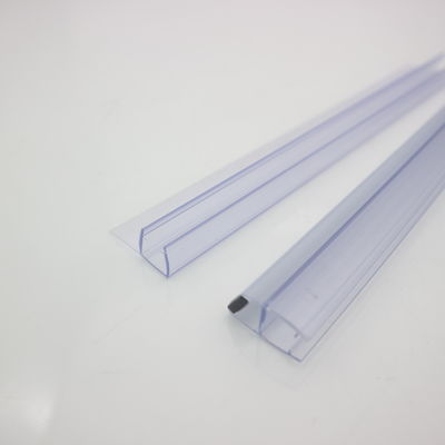 Design moderno 8-12mm PVC transparente selos de água tira para tela de chuveiro Função de elevação longa