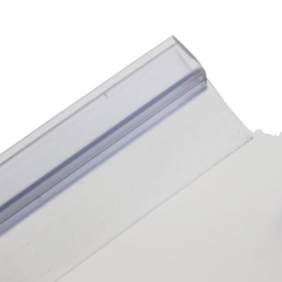 Selo de porta de chuveiro deslizante 8-12mm Faixa de borracha resistente a intempéries para espessura de vidro 5-12mm