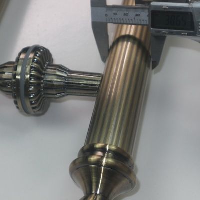 Manobras de portas antigas de bronze de liga de zinco de estilo europeu para substituição de portas de hotel