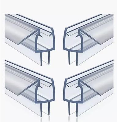 Função de elevação longa PVC plástico porta de chuveiro fundo de vedação tira para banheiros modernos