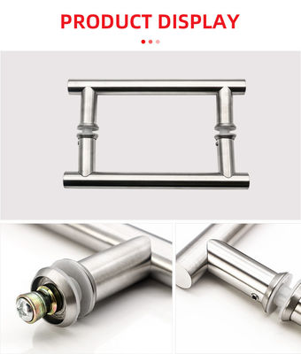 24 polegadas Puxador de Inox banheiro porta de vidro manobra puxar para hardware porta de entrada