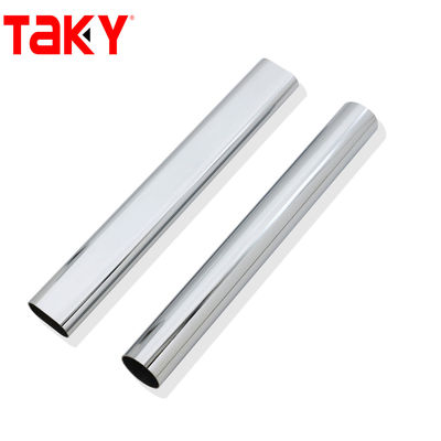 Porta deslizante com tubo de aço inoxidável de 25 mm de diâmetro e alta resistência à corrosão