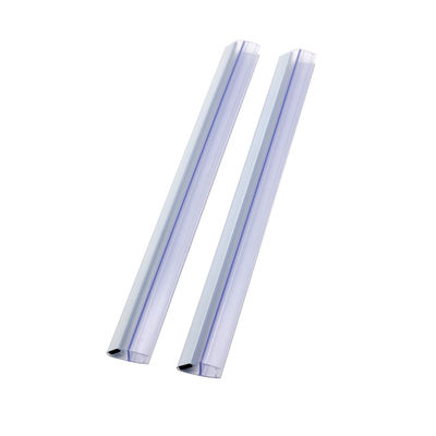 Faixa de vedação impermeável de PVC magnético sem enquadramento para porta deslizante de chuveiro de vidro de 6mm 8mm 10mm