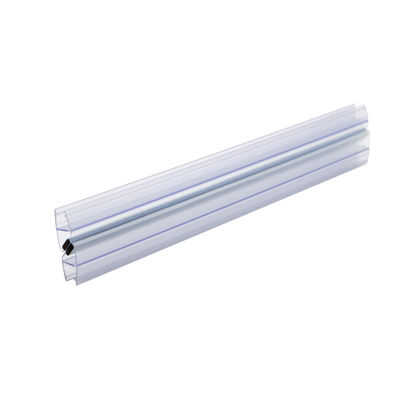 Faixa de vedação impermeável de PVC magnético sem enquadramento para porta deslizante de chuveiro de vidro de 6mm 8mm 10mm