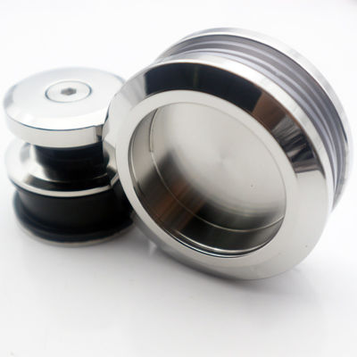 8-12mm porta de vidro sem enquadramento Espelho deslizante Kit de porta de celeiro para banheiro e armário de hotel