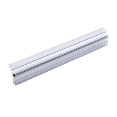 Faixa de vedação de PVC à prova d'água para chuveiro de vidro de 6 mm-10 mm porta deslizante estilo aberto deslizante