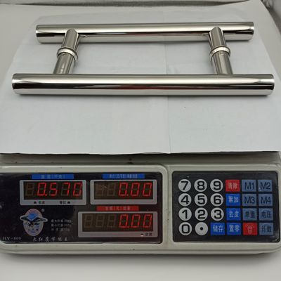 12 "Heavy Duty Moderno Design Estilo H Forma de aço inoxidável 304 Push Pull Portão