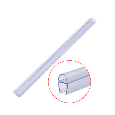 Super-Clar Color 6-12MM Ambiental Co-extrudido PVC Fecho de porta de chuveiro para porta de vidro