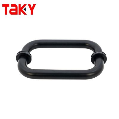 1.0mm espessura 6 polegadas Manobra para porta de chuveiro e porta de vidro de banheiro de hotel longo