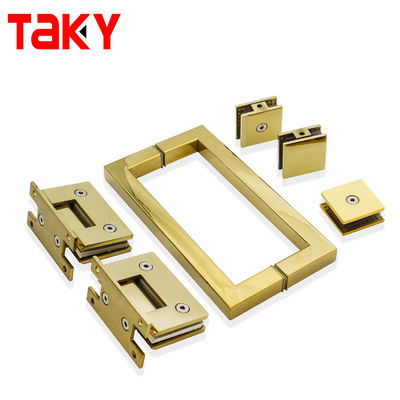 Long Life Quadrado 90 Graus Polido de aço inoxidável Suave fechado Escuro de chuveiro Vidro Pivot Door Hinges