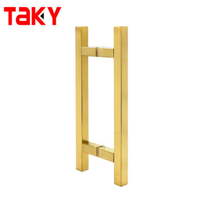 TK-H003 Luxury Steel Door Handle com acabamento de corte e design avançado de cetim / polido