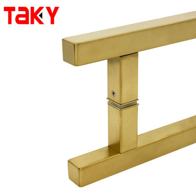 Satin Steel TK-H003 Portões principais Porta de puxar porta de ouro longa