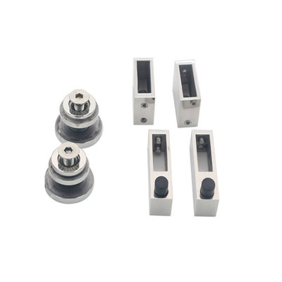 Kit de portas duplas de 6 pés com porta de chuveiro deslizante moderna e instalação de hardware ss304 resistente