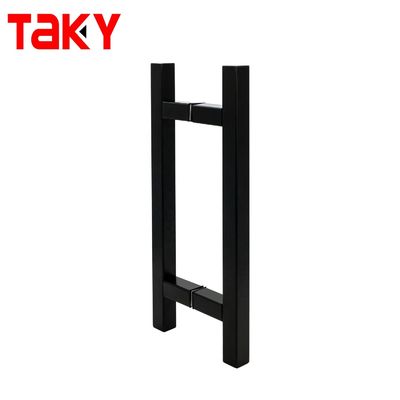 Manobra de porta principal em design de luxo com aço inoxidável 304 e tamanho 200*200*19*1,0mm