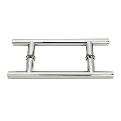 16 "Heavy Duty H Shape Sliding Door Handle para Portas de Chrom duplo lado Push Pull