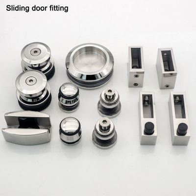 Duche de mão Jets de volta Duche superior PSS Finish Porta deslizante Hardware Set para sala de chuveiro